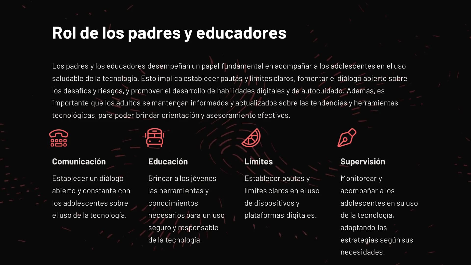 La tecnología y los adolescentes: un equilibrio
delicado
La tecnología ha permeado profundamente la vida de los adolescentes, convirtiéndose