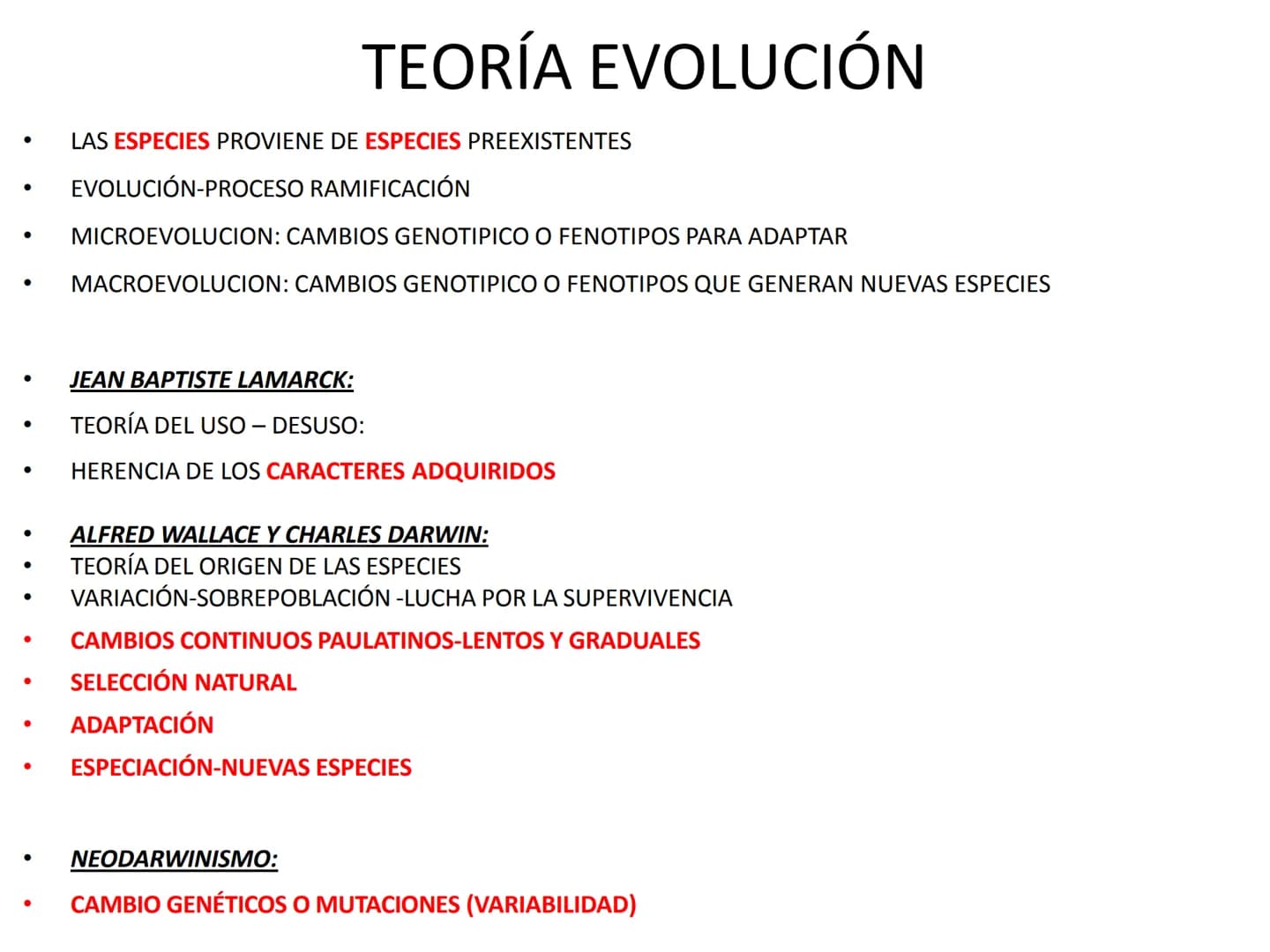 EVOLUCIÓN DE LA CÉLULA
TEORÍA CREACIONISTA
BIG BANG TO BIG RIP
TEORÍA DEL BIG BANG BIG CRUNCH
TEORÍA QUIMIOSINTÉTICA DE OPARIN
TEORÍA DE LA 