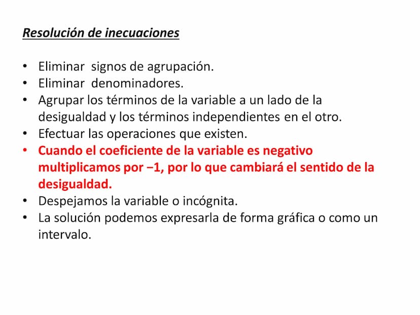 Funciones y
Ecuaciones
lineales La función lineal es del tipo: y = mx
m es la pendiente de la recta, si m>0 la función es
creciente y el áng