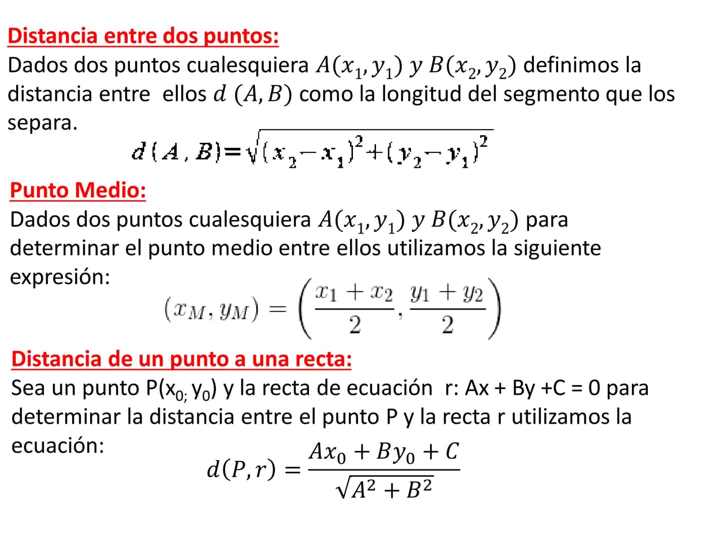 Funciones y
Ecuaciones
lineales La función lineal es del tipo: y = mx
m es la pendiente de la recta, si m>0 la función es
creciente y el áng