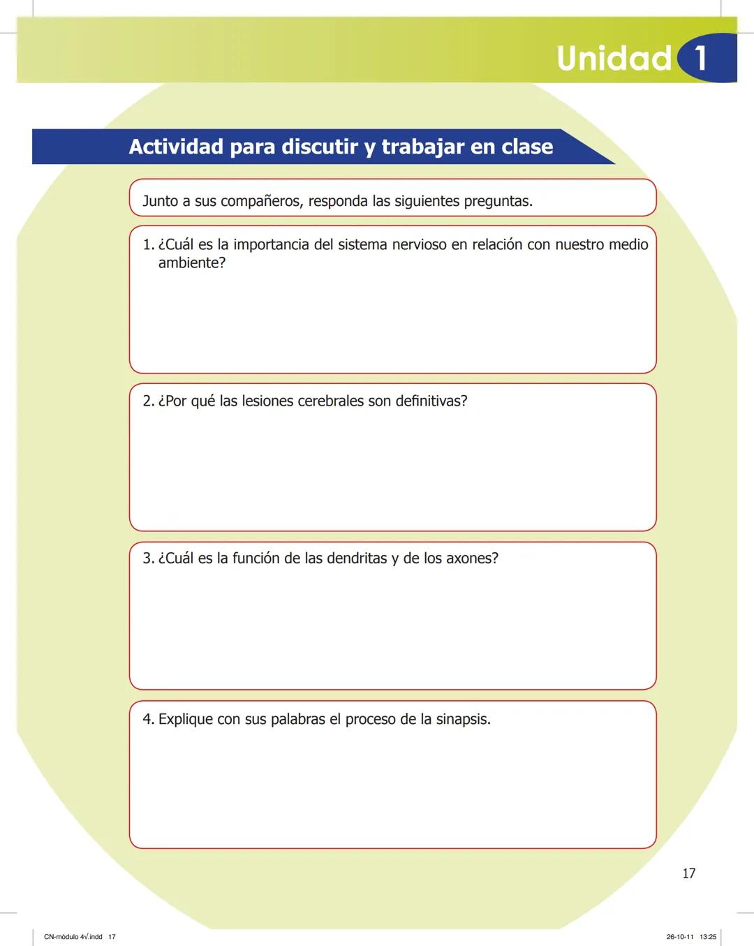 tapas 3345.indd 1
Ma
CIENCIAS NATURALES
SEGUNDO CICLO
MÓDULO 4
Los seres vivos y el ambiente:
Recepción y flujo de
información en el organis