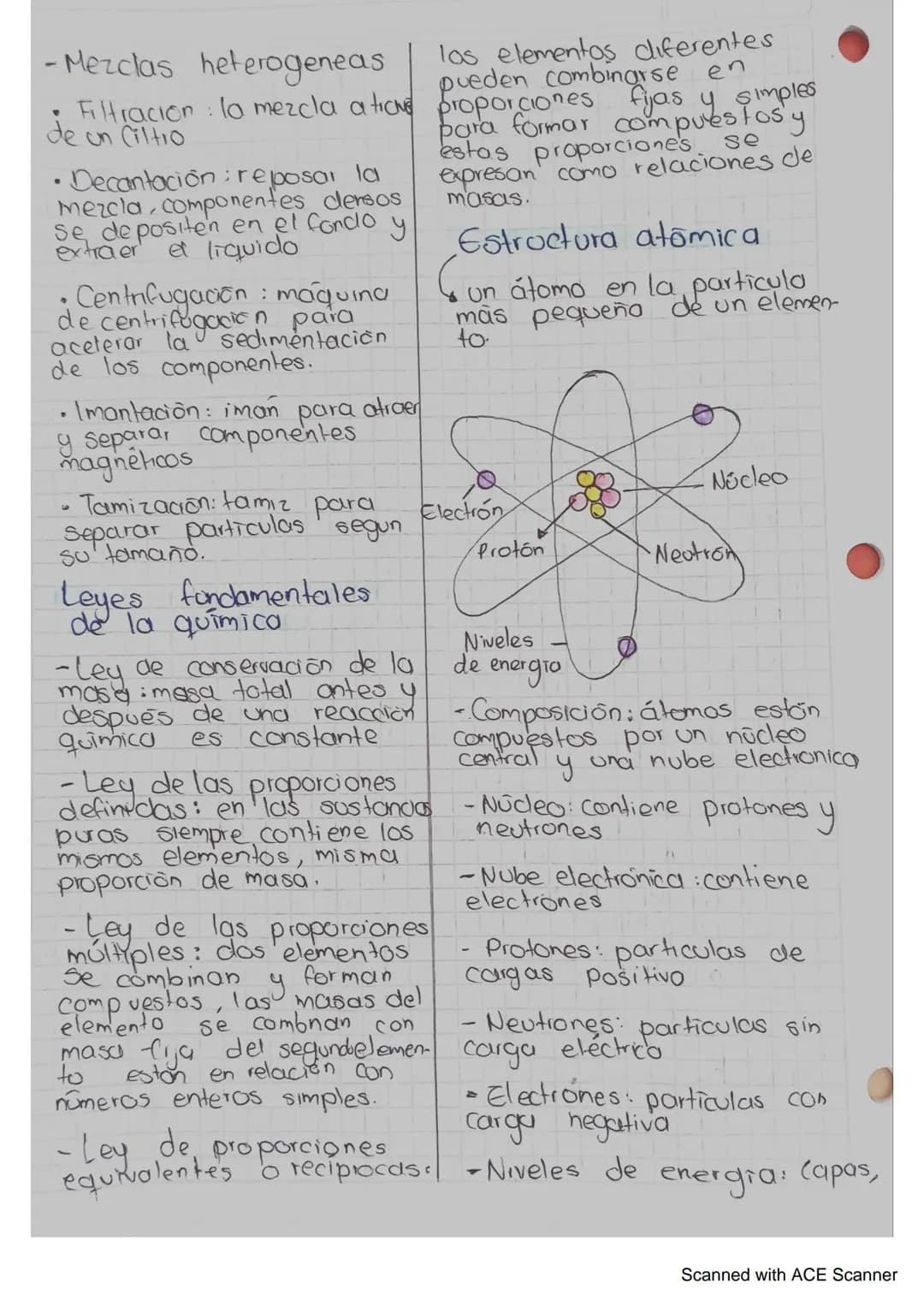 Química Ciencias
-La, clasificación de la
materia.
Todo lo que ocupa un
lugar en el espacio
-Sustancias puras
Elementos: sustancias
formadas