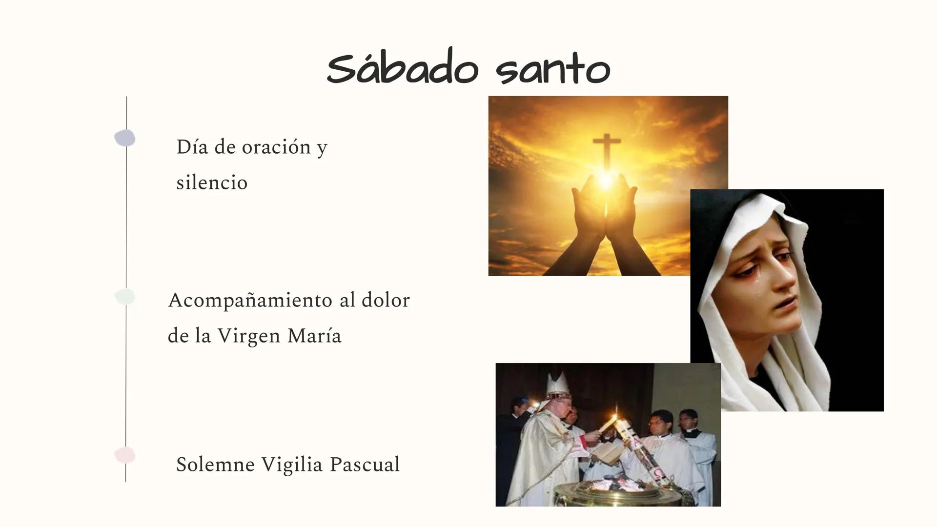 # Triduo Pascual

Taller de padres

Marzo 2023


Jueves

Santo


Viernes

Santo


Sábado

de Gloria # Oración

Querido Jesús
Vengo a ofrecer