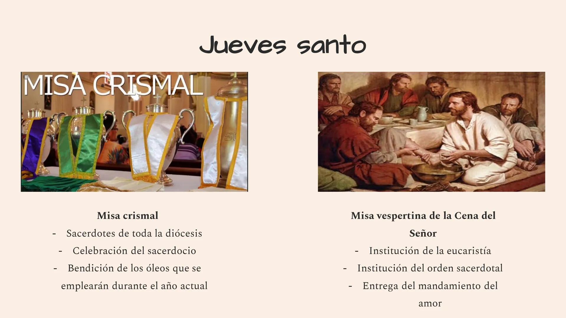 # Triduo Pascual

Taller de padres

Marzo 2023


Jueves

Santo


Viernes

Santo


Sábado

de Gloria # Oración

Querido Jesús
Vengo a ofrecer