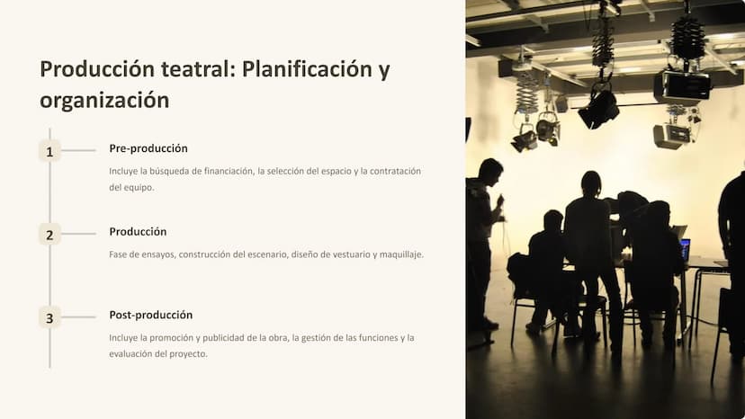 Teatro y Actuación:
Un viaje al corazón de la
expresión
Bienvenido al apasionante mundo del teatro y la actuación. Aquí
explorarás las técni