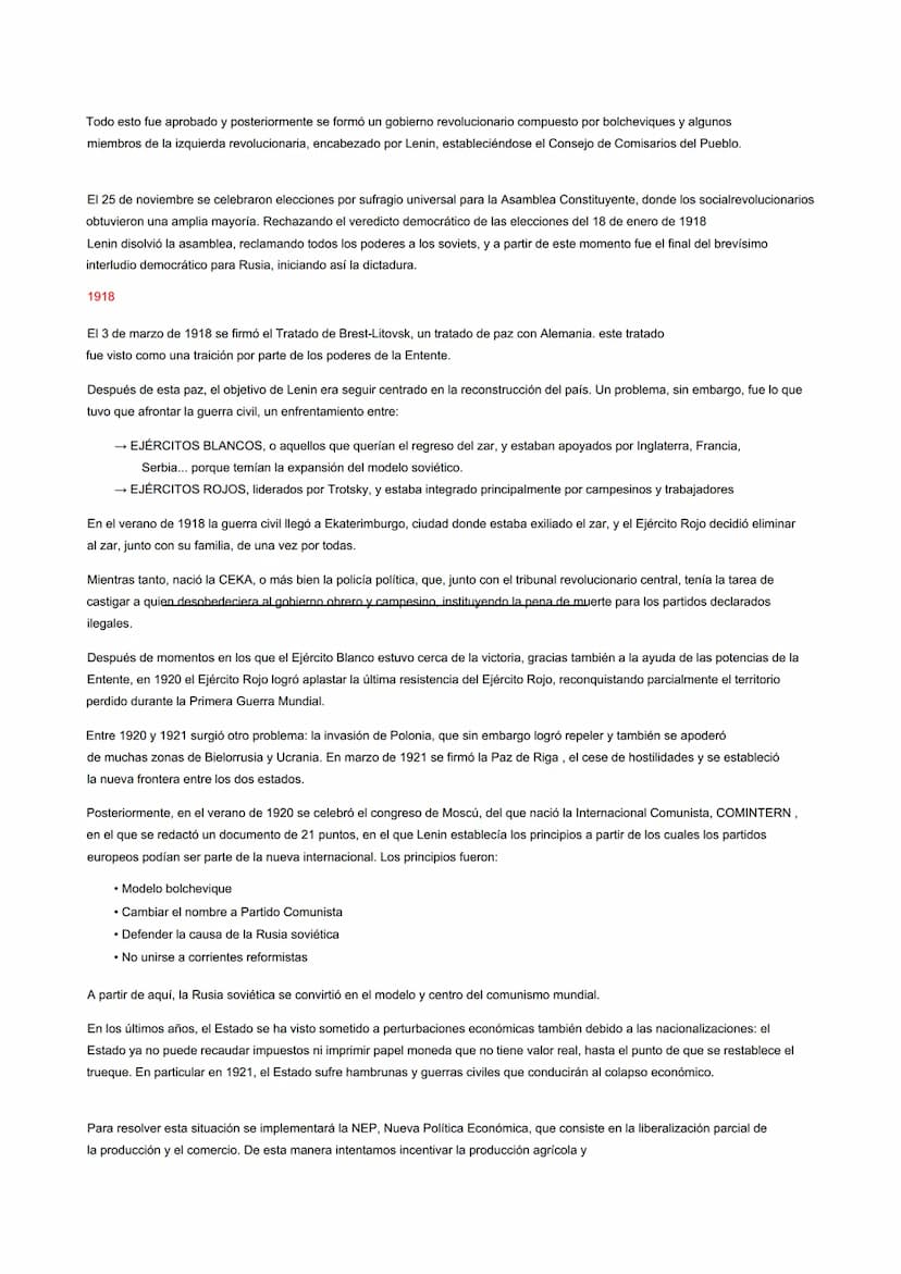 REVOLUCIÓN RUSA
Durante el siglo XIX, Rusia poseía un inmenso territorio, que se extendía desde Siberia hasta las costas del Océano Pacífico