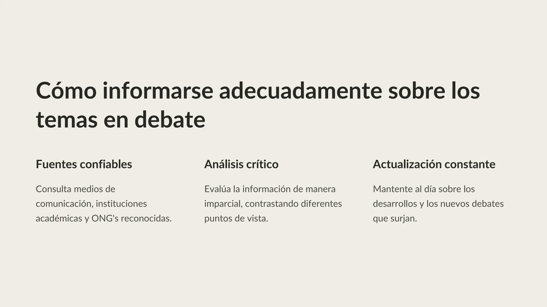 La importancia de
la participación
ciudadana en
debates políticos
La participación activa de los ciudadanos en debates y discusiones
sobre t
