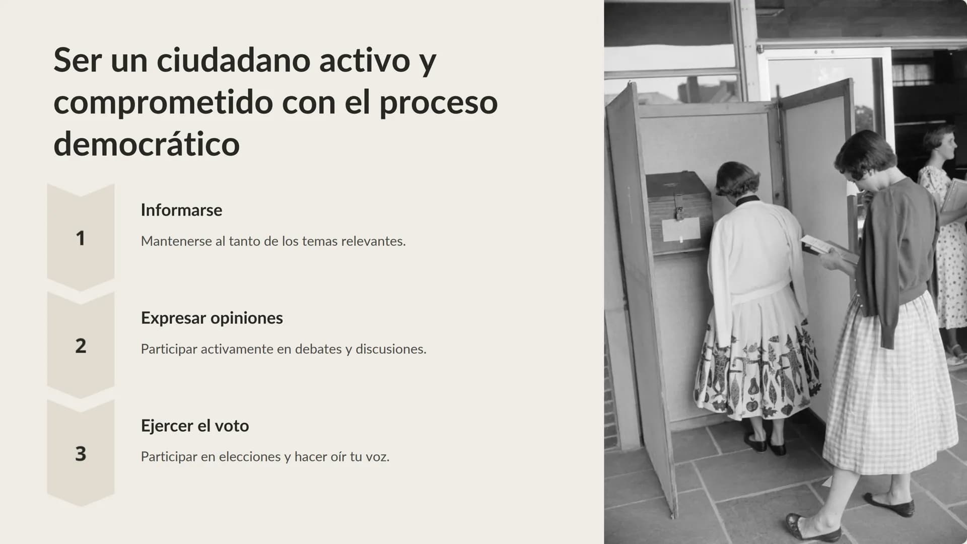 La importancia de
la participación
ciudadana en
debates políticos
La participación activa de los ciudadanos en debates y discusiones
sobre t