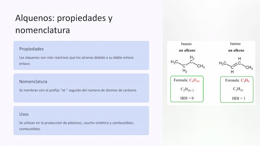 los hidrocarburos
Los hidrocarburos son compuestos orgánicos formados únicamente por
átomos de carbono e hidrógeno. Están presentes en el pe