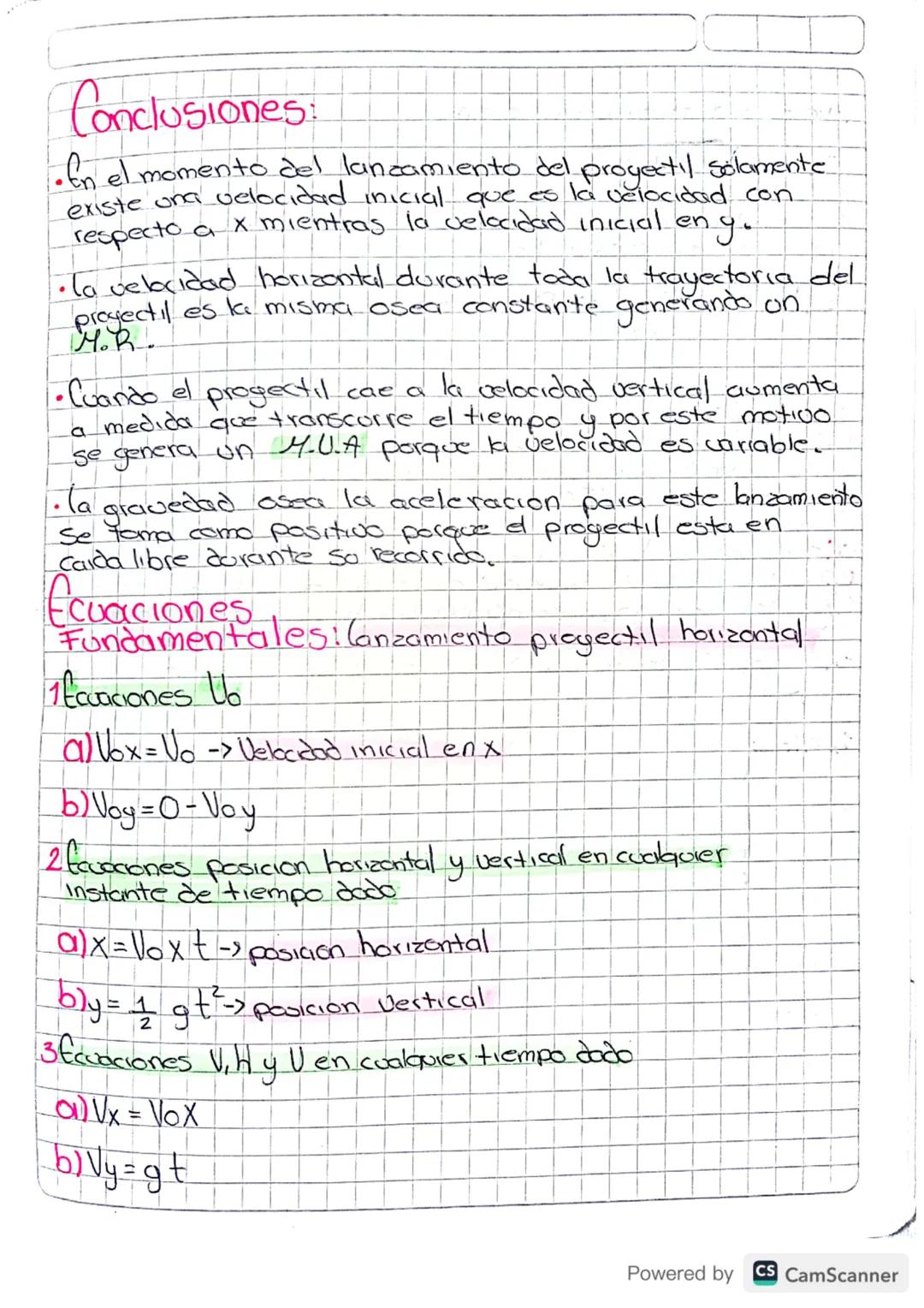 26 09 23
Movimiento Proyectil
lanza libremente
Un
proyectil es un objeto que se
al espacio bajo la in Fluencia exclusiva de la gravedad
es d