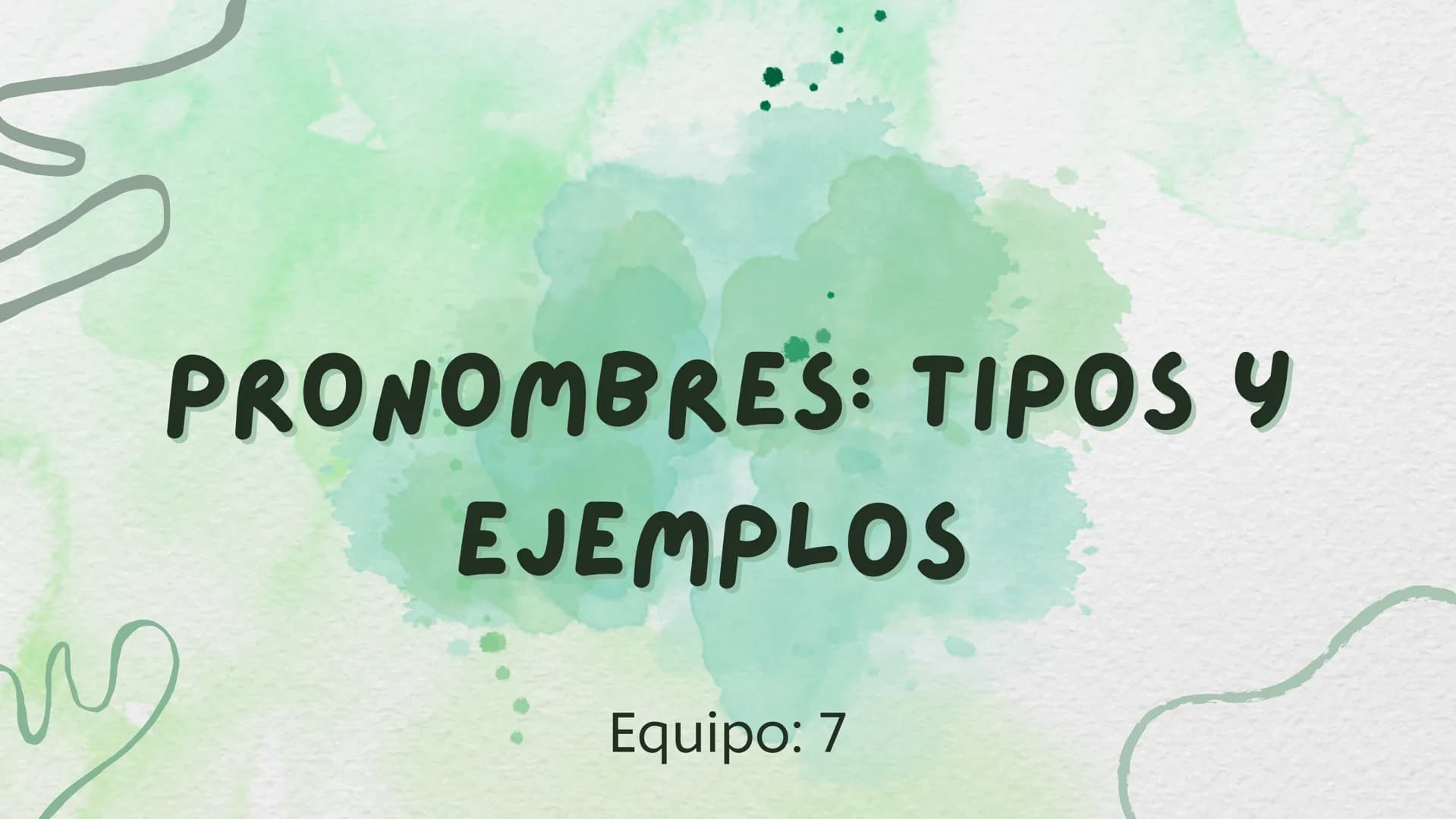 M
PRONOMBRES: TIPOS Y
EJEMPLOS
Equipo: 7 INTRODUCCIÓN:
Los pronombres son una
categoría fundamental en la
gramática de cualquier idioma,
inc