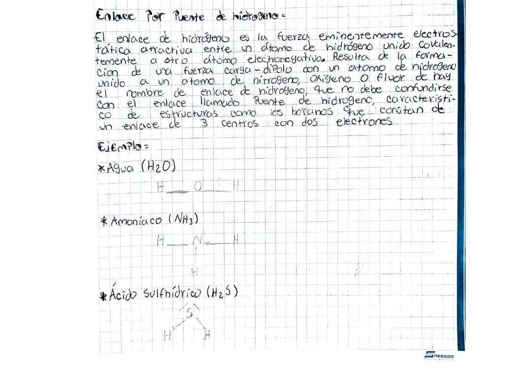 Enlace de Hidrógeno: Definición y Ejemplos Comunes