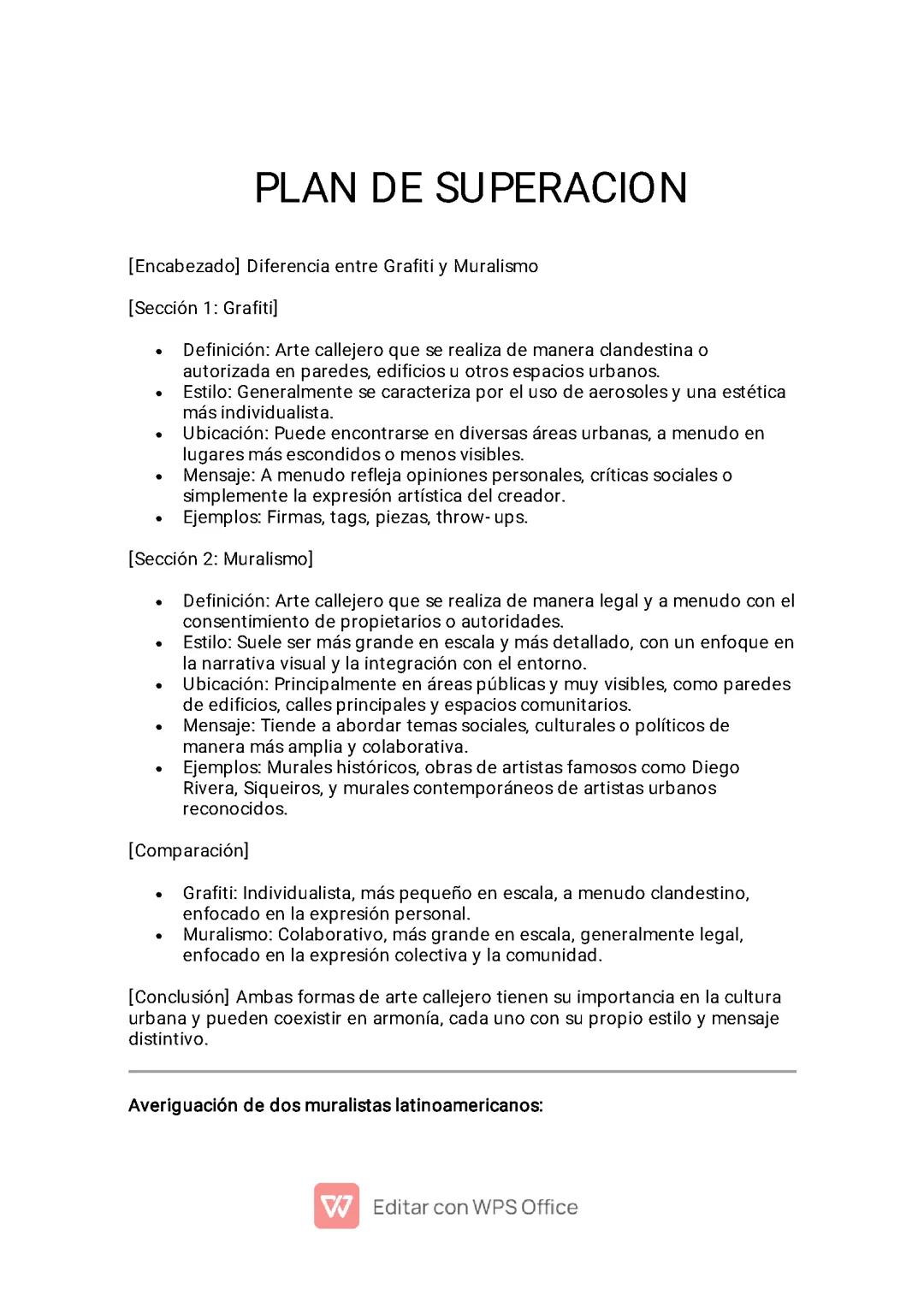 Muralismo: Arte en las Paredes