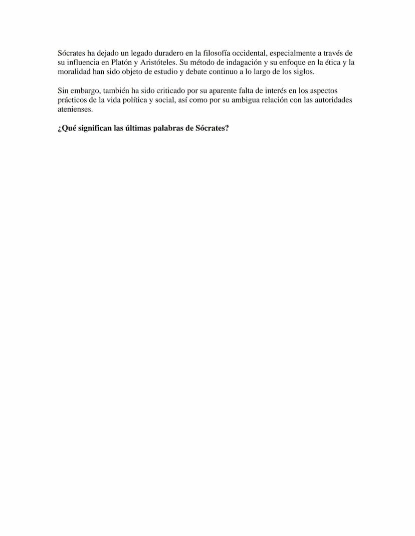 SÓCRATES
Sócrates es una figura central en la historia de la filosofía occidental, conocido por su
método de indagación y su influencia en l