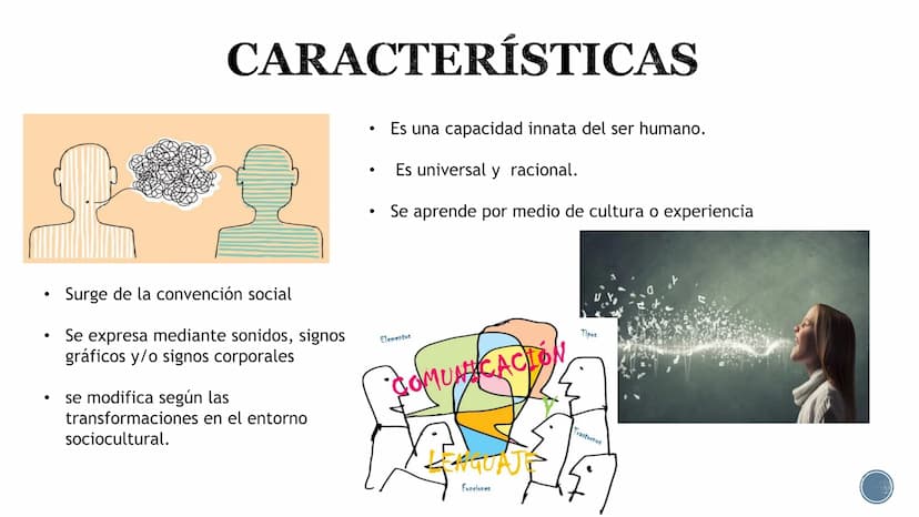 LENGUAJE ¿QUÉ ES?
B
Es un proceso cognitivo.
El lenguaje es un sistema de signos a través del cual
los individuos se comunican entre sí, es 
