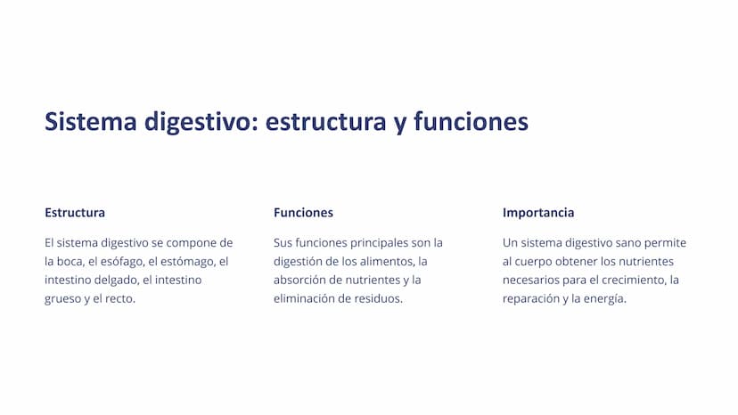 Human Body Organ Systems
Skeletal System Respiratory System Muscular System Circulatory System
Digestive System
Nervous System
sistemas del 