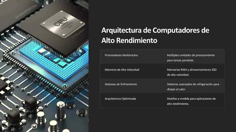 Arquitectura de
Computadores:
Componentes, Funcionamiento
y Evolución
La arquitectura de computadores abarca el diseño y la estructura de lo