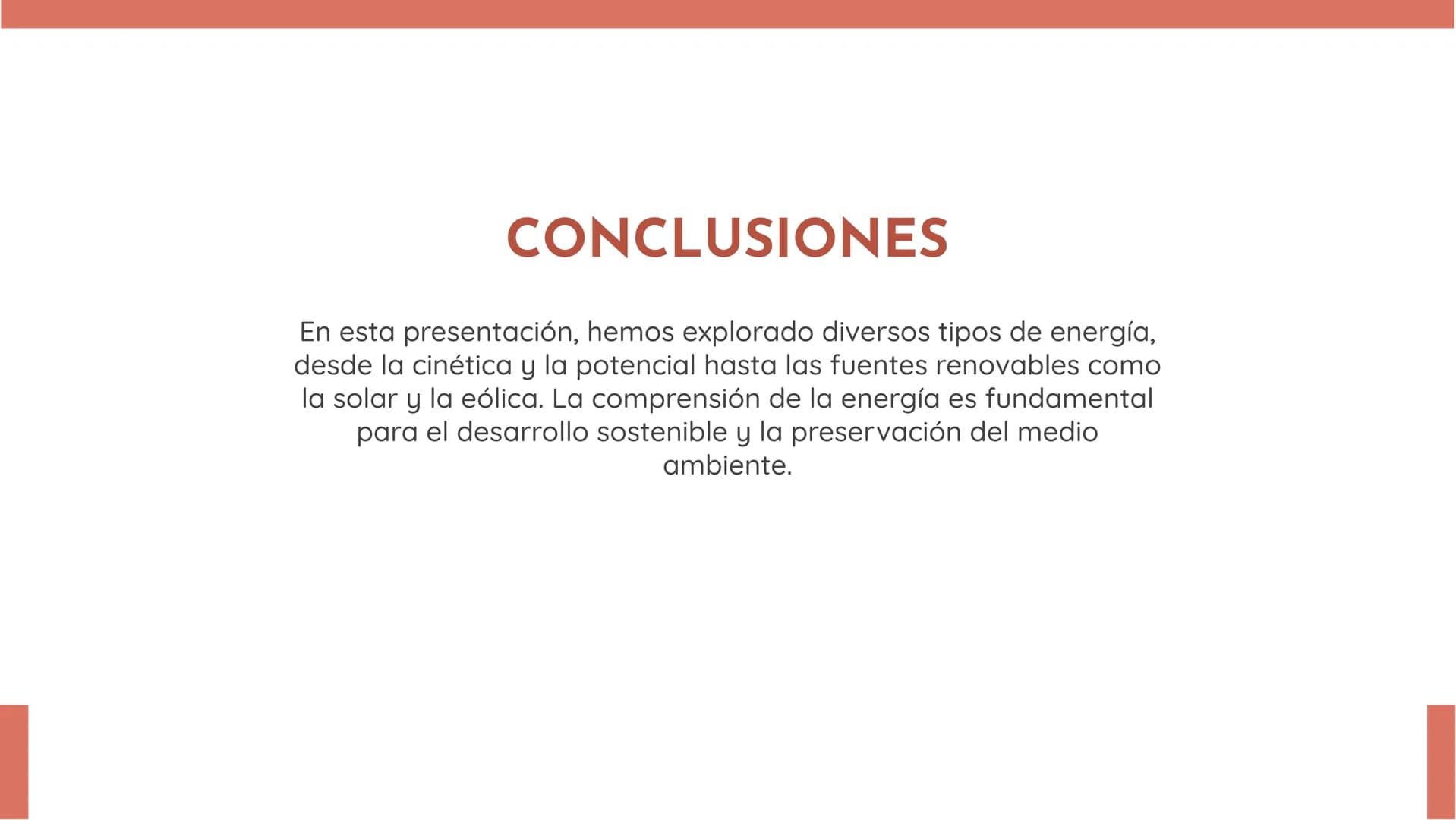 TIPOS DE
ENERGÍA: UNA
VISIÓN
INTEGRAL INTRODUCCIÓN
La energía es la capacidad para
realizar trabajo. En esta presentación,
exploraremos los 