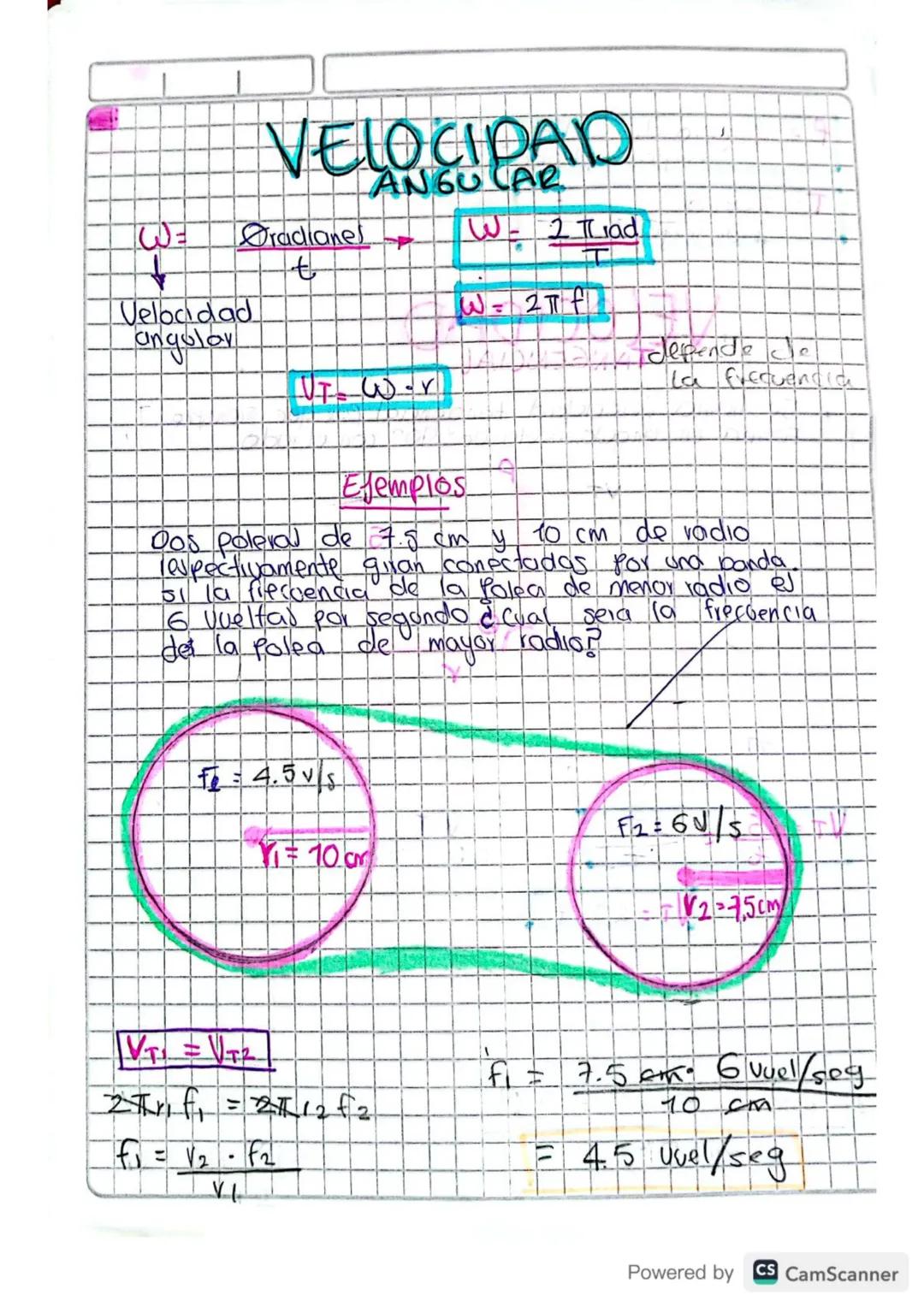 # VELOCIDAD

TANGENCIAL

se llama Velocidad tangencial por que siempre
Forma un angulo recto de 90° con el radio.

VT

VT

$VT = \frac{S}{6}