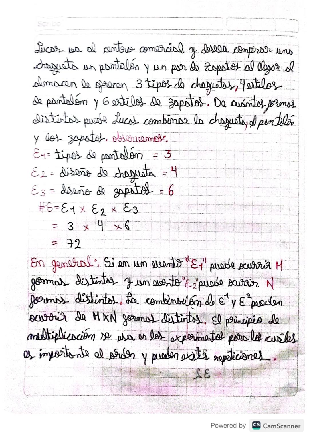 # CONTEO

El conteo es una herramienta que permite encontrar
más gacilmente los dementos del espacio muestrol en
un experimento sleatorio.

