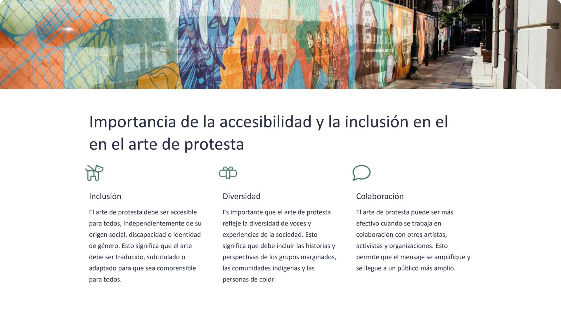 # Arte y Política: El Poder
# Poder del Arte como
# como Herramienta de
# de Protesta y Cambio
# Cambio Social

Garner

El arte, en todas su