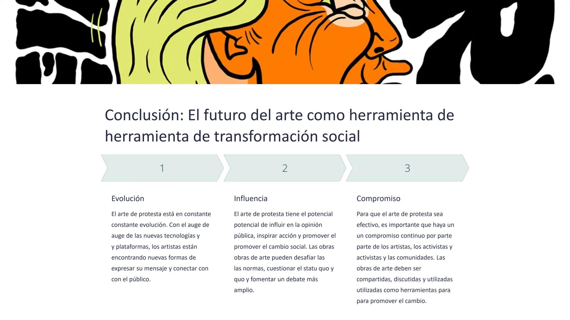 # Arte y Política: El Poder
# Poder del Arte como
# como Herramienta de
# de Protesta y Cambio
# Cambio Social

Garner

El arte, en todas su