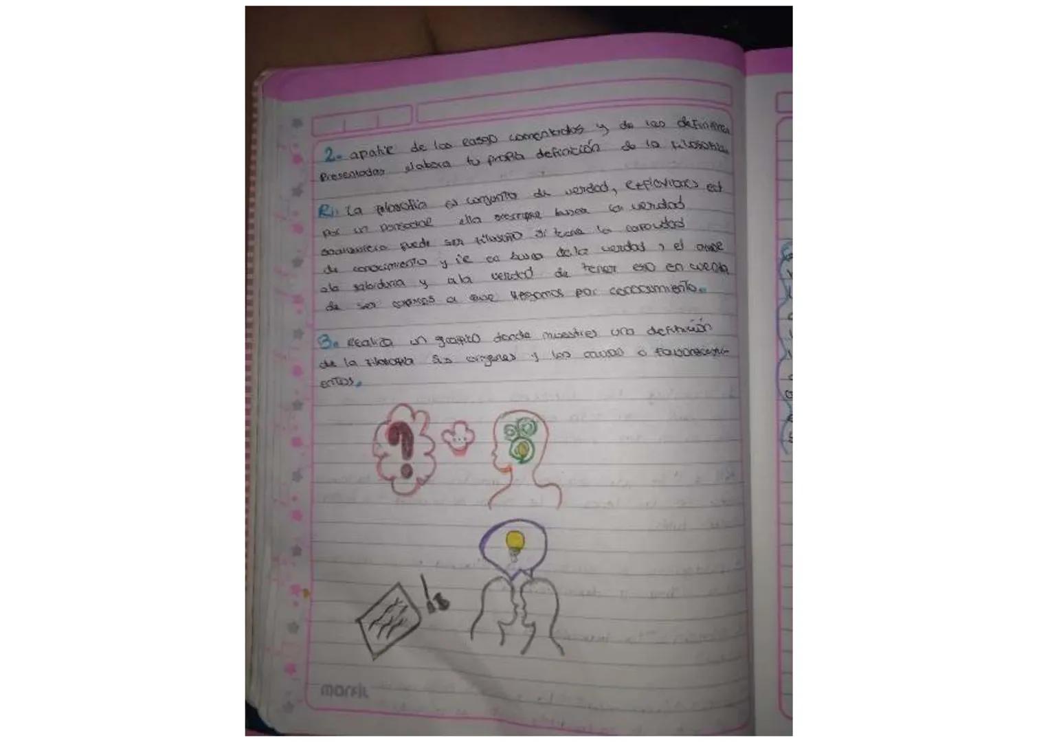 Geni Jimenez 96
8-19 Feb
PAIVER #1 - la filosotia.
1 indagpado de conocimientos precios:

• Que Es la Filosofia?
• doode surge y.
• dporque?