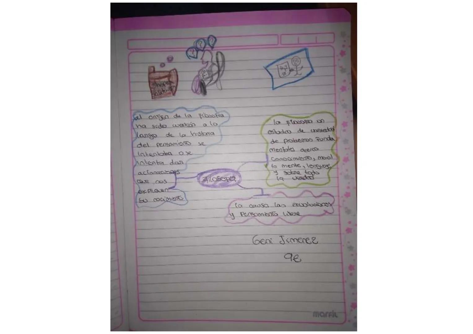 Geni Jimenez 96
8-19 Feb
PAIVER #1 - la filosotia.
1 indagpado de conocimientos precios:

• Que Es la Filosofia?
• doode surge y.
• dporque?