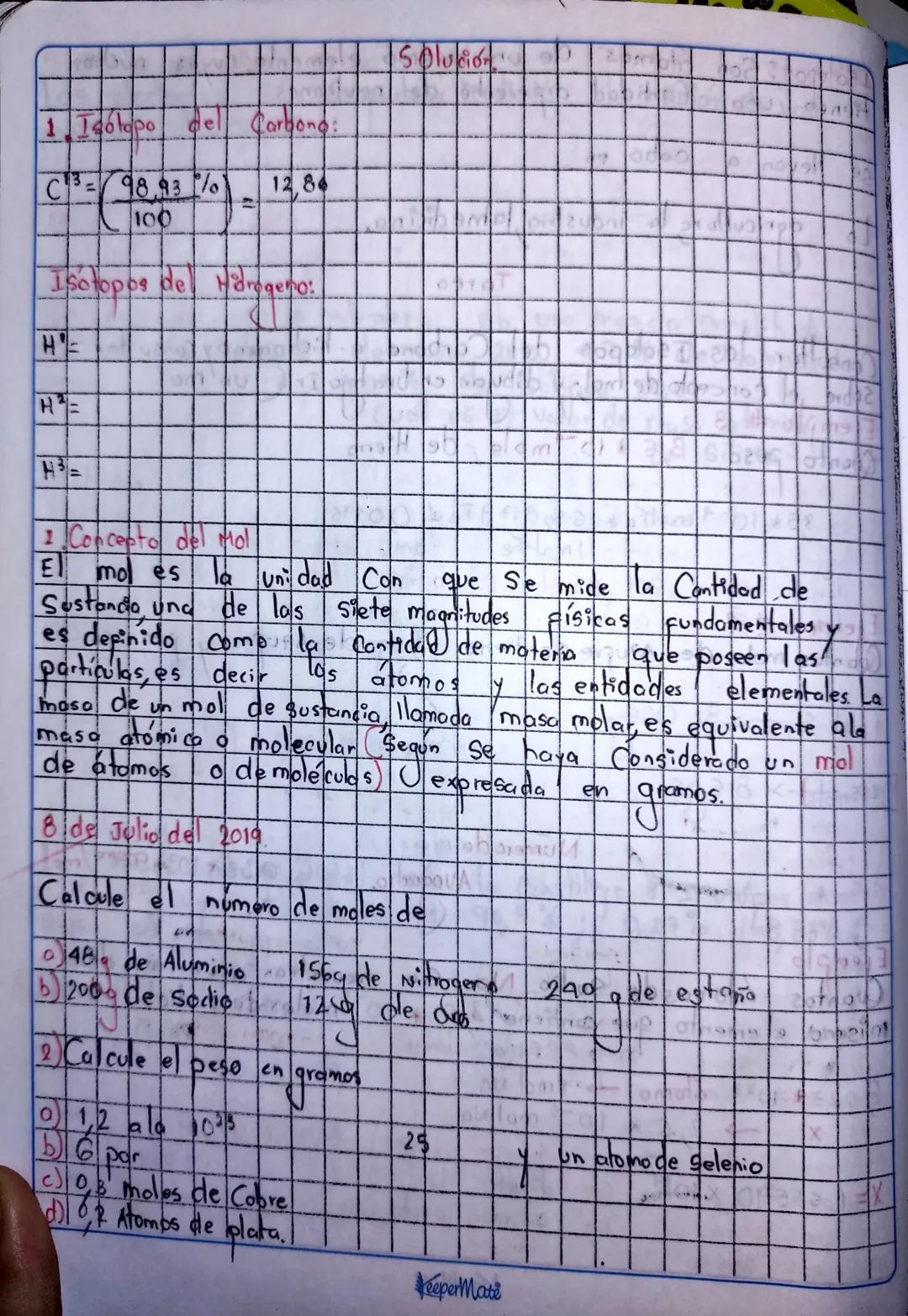 Materi a
y Enerala.
Es todo Cuando existe en el universo, tiene masa y Volumen

Estados de la materia se presenta en Cuatro formas diferente