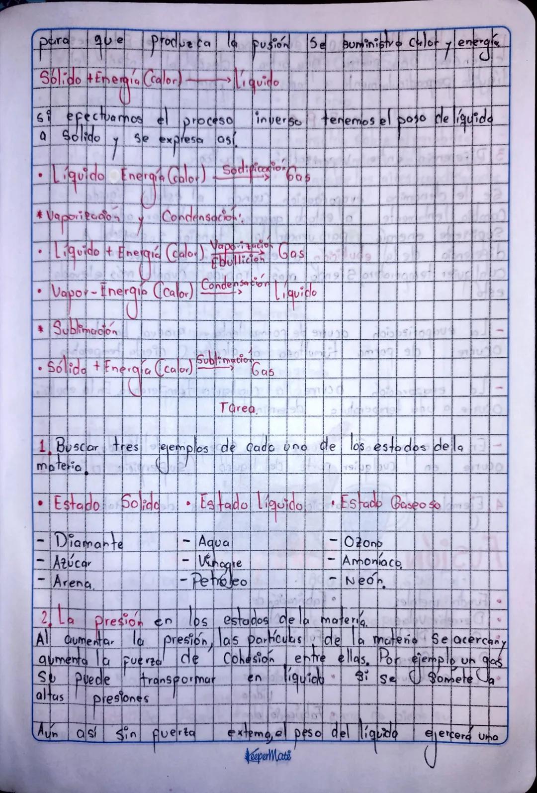 Materi a
y Enerala.
Es todo Cuando existe en el universo, tiene masa y Volumen

Estados de la materia se presenta en Cuatro formas diferente