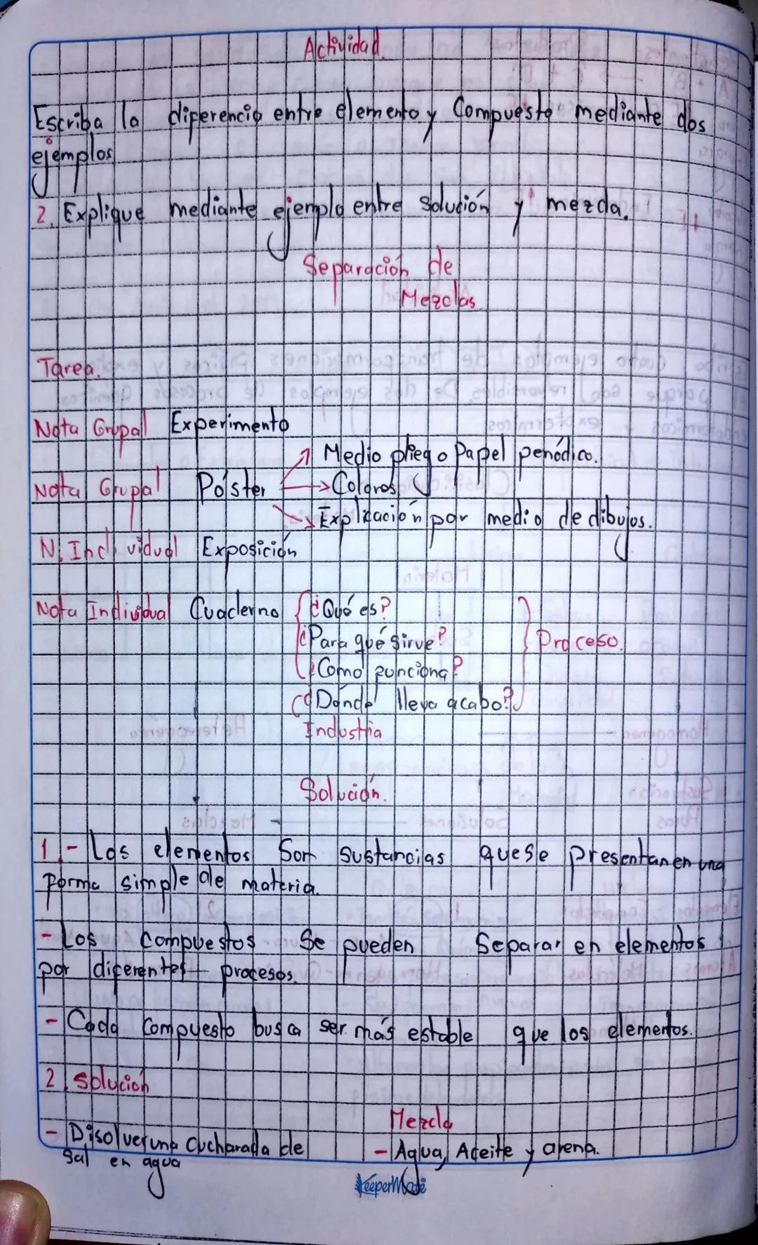 Materi a
y Enerala.
Es todo Cuando existe en el universo, tiene masa y Volumen

Estados de la materia se presenta en Cuatro formas diferente