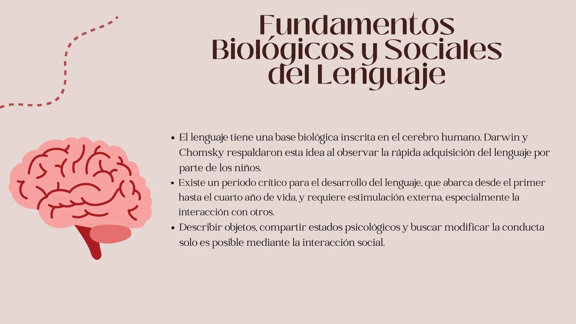 El lenguaje....
Generalidades
Es un conjunto de capacidades que permiten
utilizar sonidos para crear signos o símbolos
arbitrarios.
Permite.