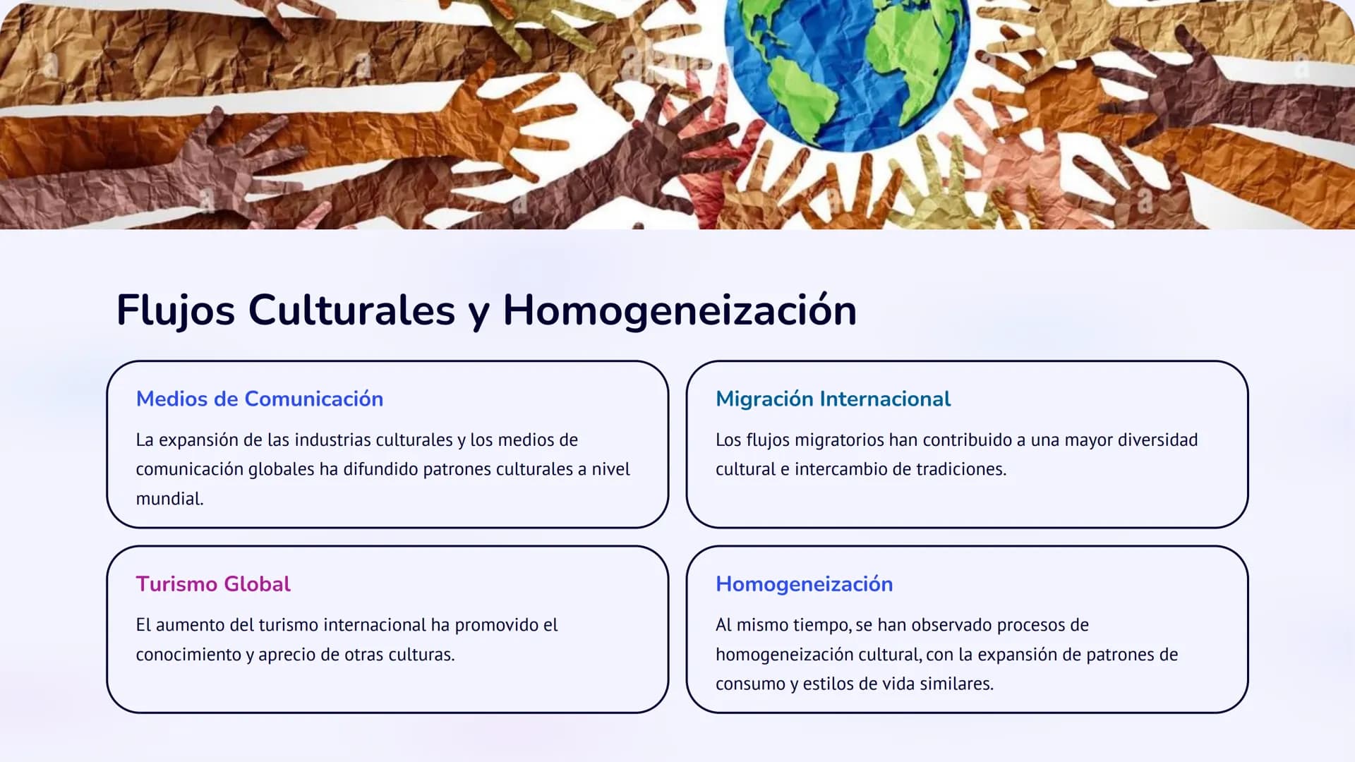 a
a
alamu
Globalización e
Integración
Regional
La globalización ha transformado las relaciones económicas, políticas y
culturales a nivel mu