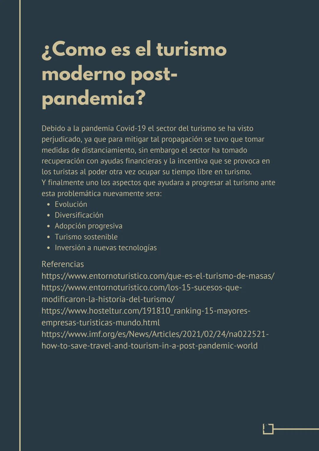¿Cuando nace el turismo
masivo?
El turismo al ser un fenómeno que posee de dinamismo y a su vez
evolución, ha tomado durante su existencia g
