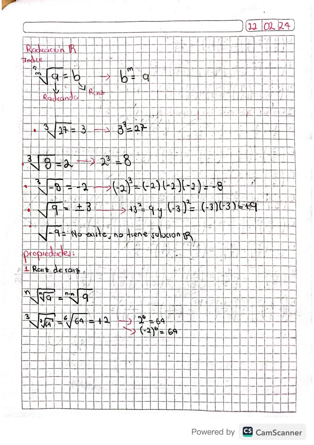 19 02 24

potenciación y ladicación

- potencicación

Base

Exponente

$
\frac{a}{b}
)^{n} = \frac{a^{n}}{b^{n}}
$

$
(\frac{2}{5})^{3} = \f
