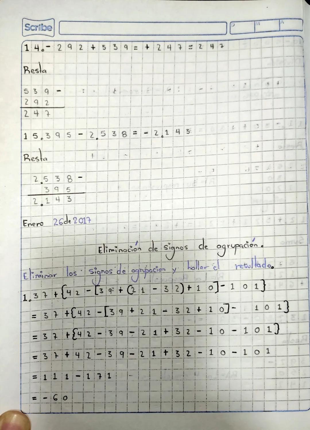 D3
CAS
Scribe Scribe
11
α
Enero 23 2017
Evaluación:
Saber (35%)
Indicadores de Desempeño.
Evaluaciones escritas individual
-Evaluación en
pa