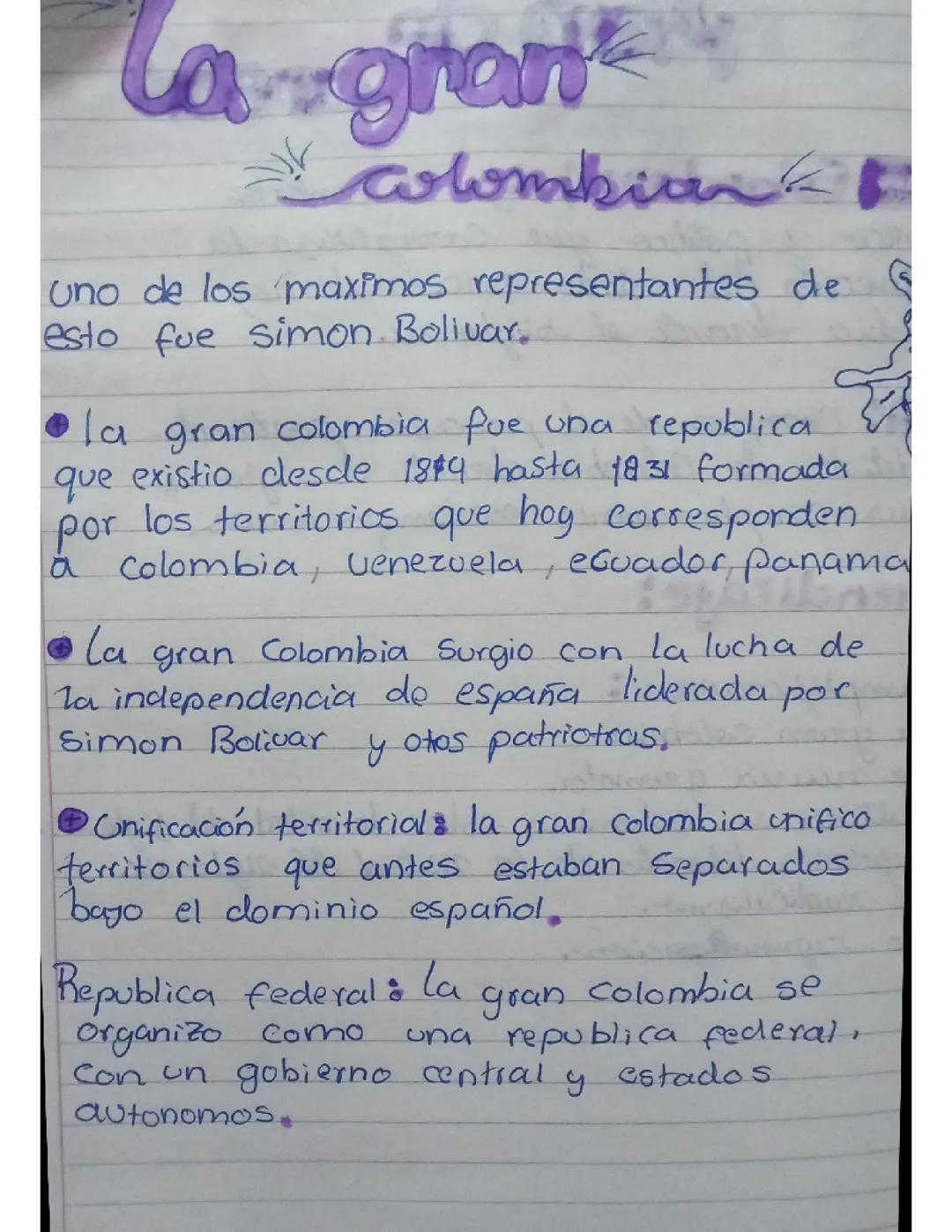 La Gran Colombia: Su Historia y Origen