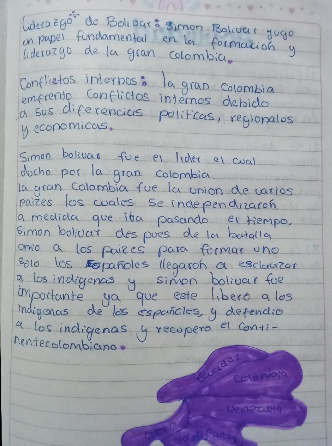 La grant
colombiank
uno de los maximos representantes de S
esto fue simon Bolivar.
E
la gran colombia fue una republica
que existio desde 18
