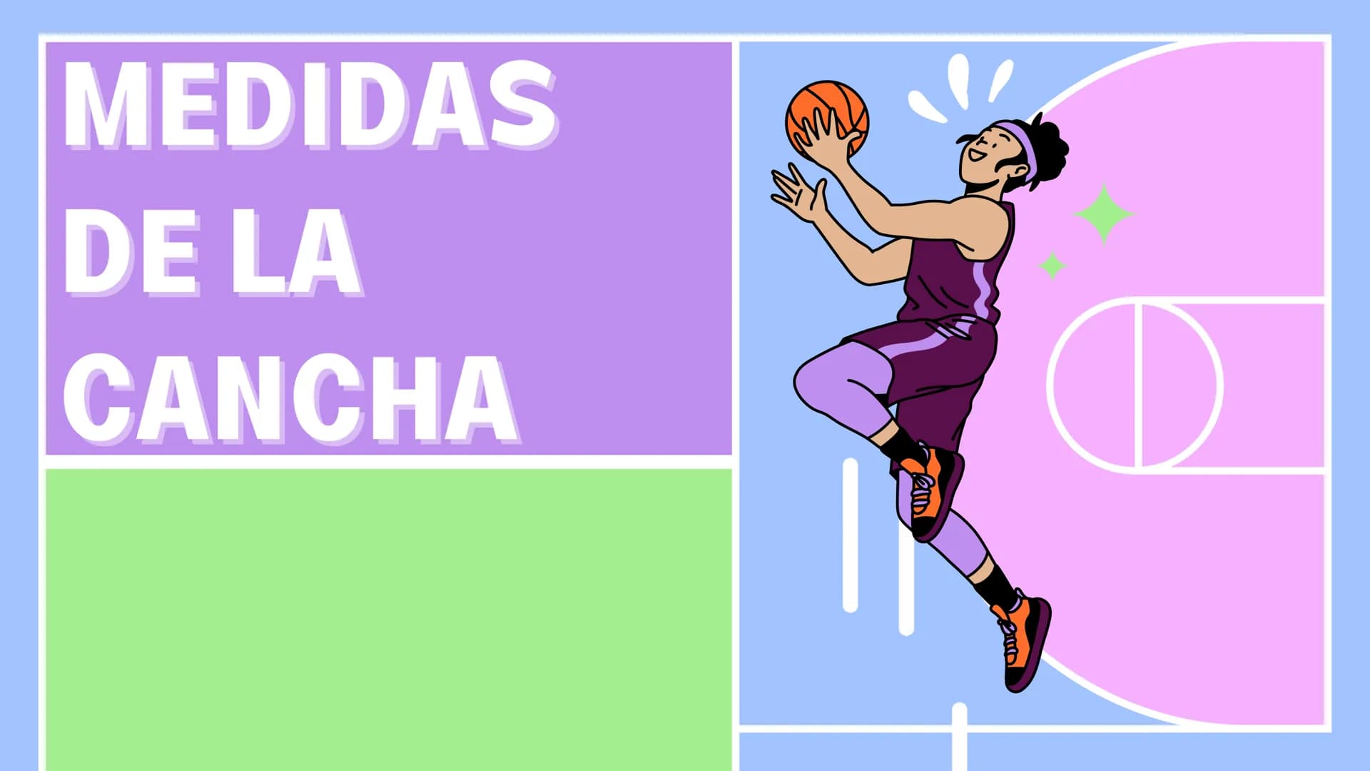 Medidas de la Cancha de Baloncesto