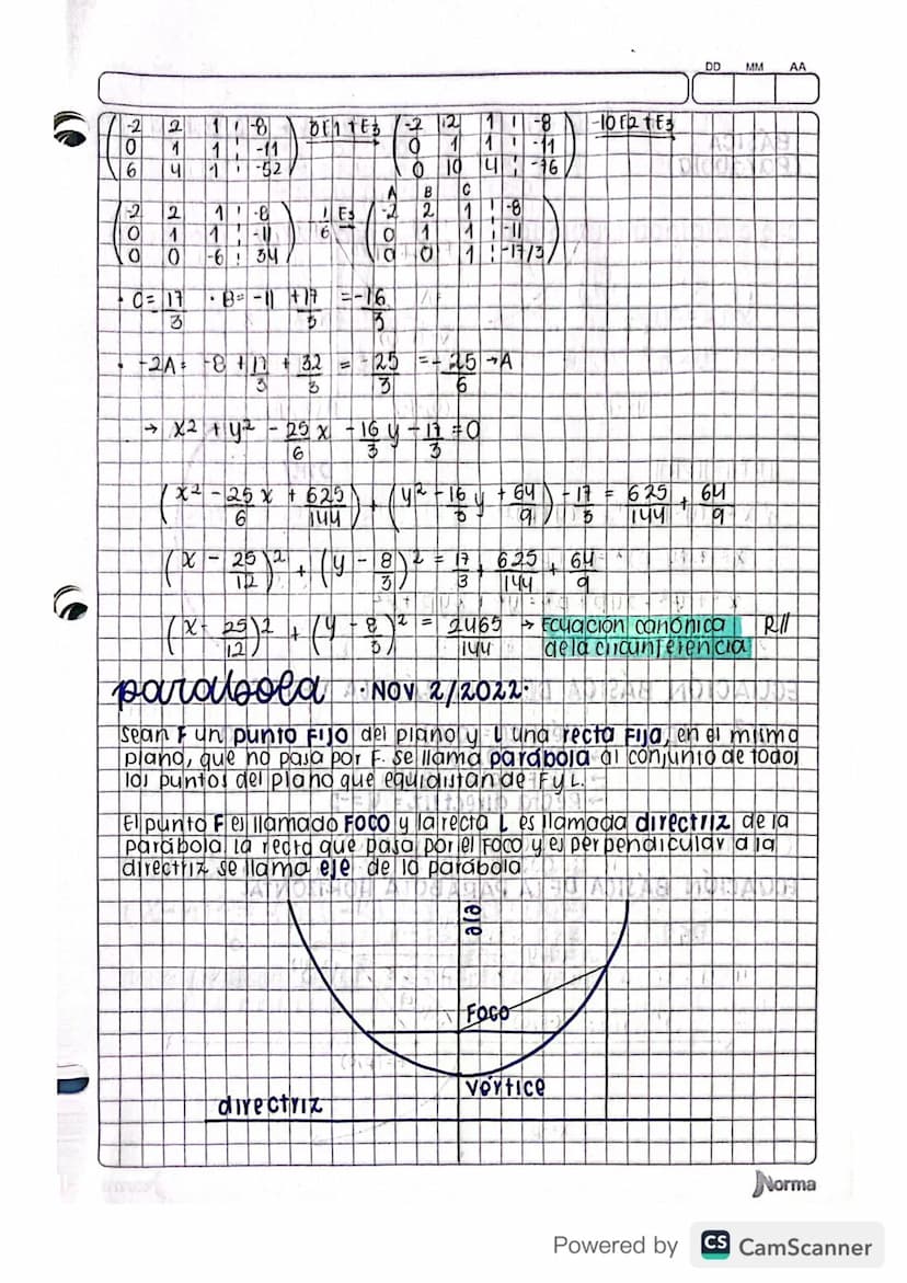 Circunferencia
Parabola
Elipse DD
Hiperbola
circunferencia: DE CENTRO CY RADIO Y
Sean Cun punto del piano yr un real positivo. se llama
Circ
