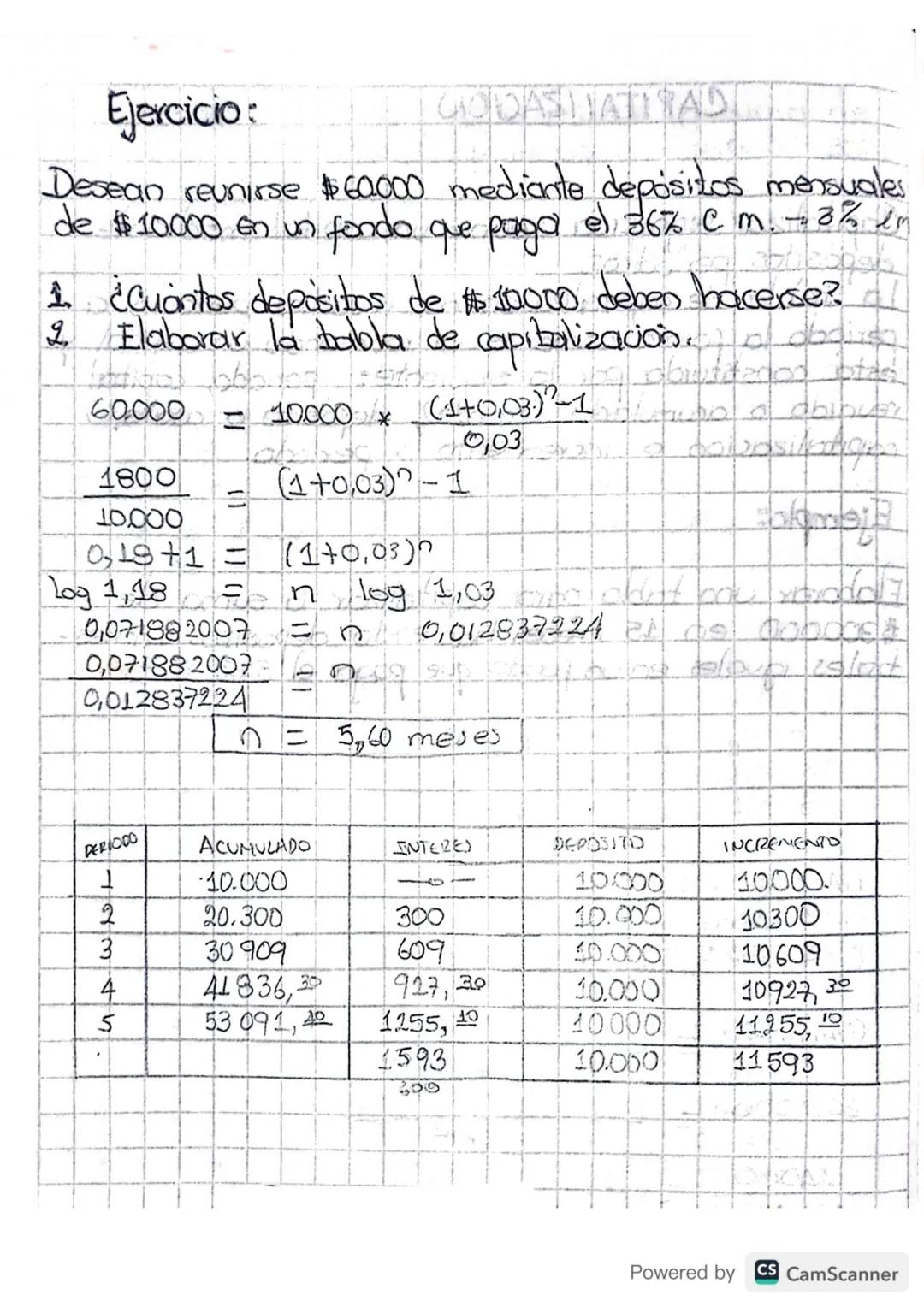 # CAPITALIZACION

Capitalizar significa reunir un capital mediante
depósitos periódicos.
La tabla de capitalización nos muestra periodo a
pe