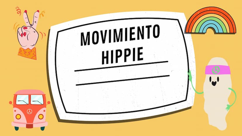 MOVIMIENTO
HIPPIE Nacidos en Estados Unidos en 1960, el referente en principios del movimiento es la
Generación Beat de 1950 y se originan e