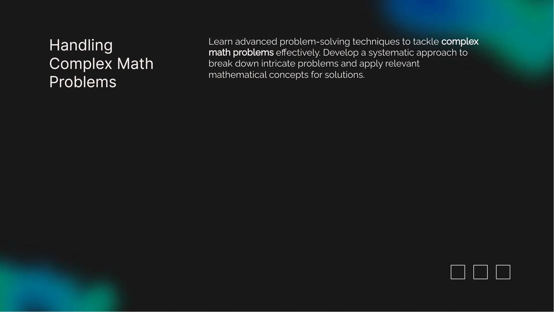 ☐
Mastering ICFES
Mathematics
Preparation Introduction
Welcome to Mastering ICFES Mathematics
Preparation. This presentation will provide es