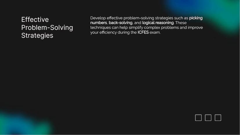 ☐
Mastering ICFES
Mathematics
Preparation Introduction
Welcome to Mastering ICFES Mathematics
Preparation. This presentation will provide es