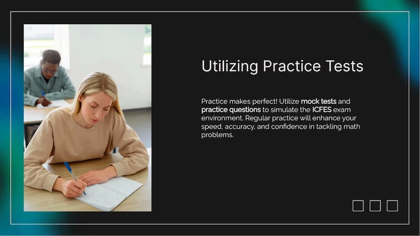 ☐
Mastering ICFES
Mathematics
Preparation Introduction
Welcome to Mastering ICFES Mathematics
Preparation. This presentation will provide es