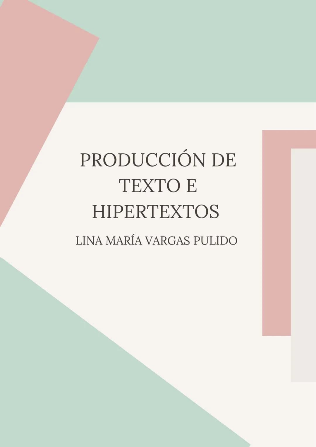 PRODUCCIÓN DE
TEXTO E
HIPERTEXTOS
LINA MARÍA VARGAS PULIDO Preguntas del caso
¿Cuál sería la estructura textual que usted utilizaría para de