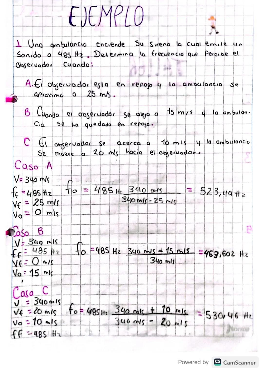 Es
Cias
Vo

Efecto Doppler

el fenómeno que describe la diferencia de frecuen-
emitida 4 percibida Por el movimiento relati
entre el obserua