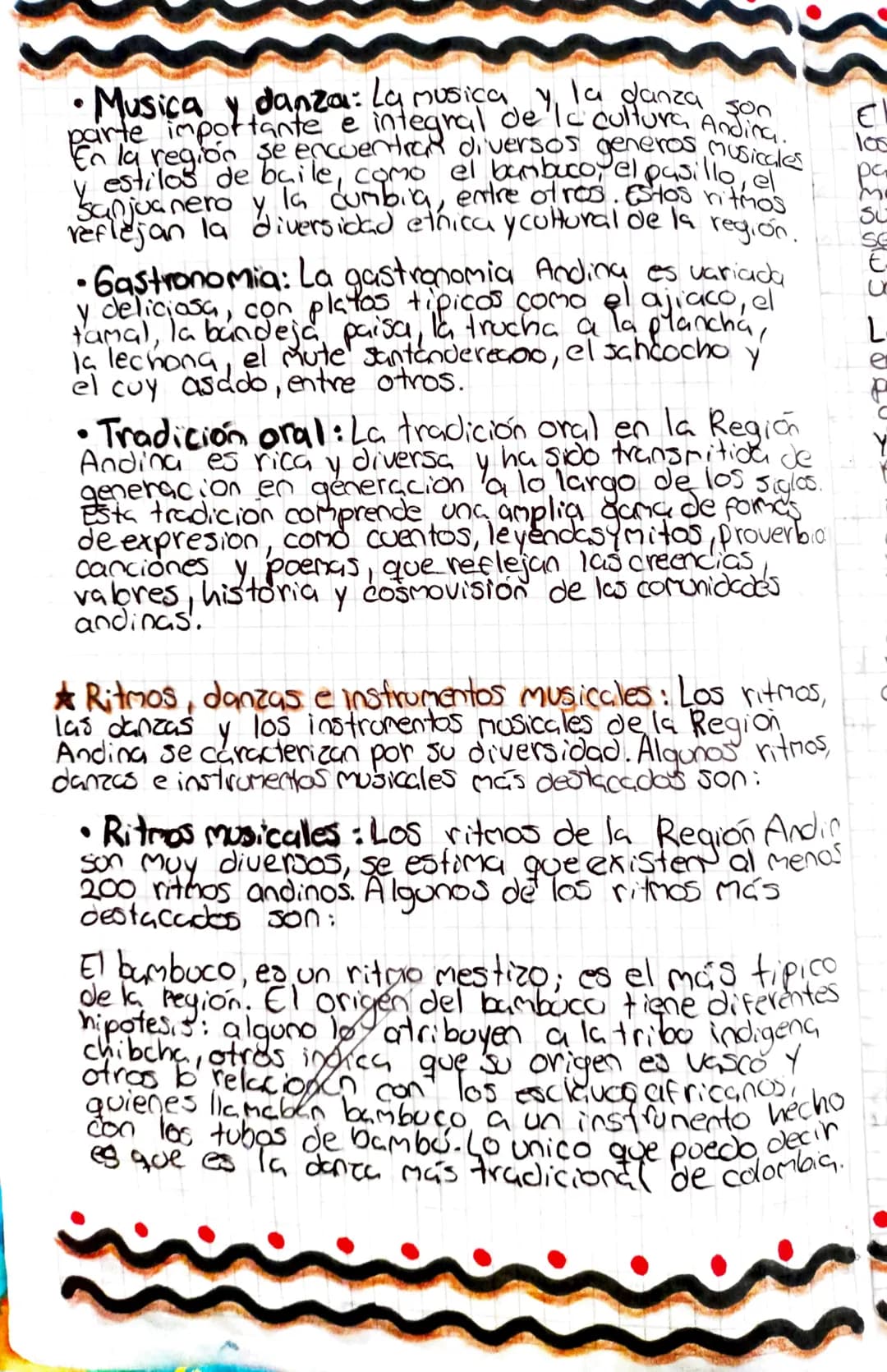 REGIÓN
ANDINA
* Tradiciones de la Región Andina: Esta region
del pais caracteriza por su vibrante,
colorido, folklore que se ha mantenido du