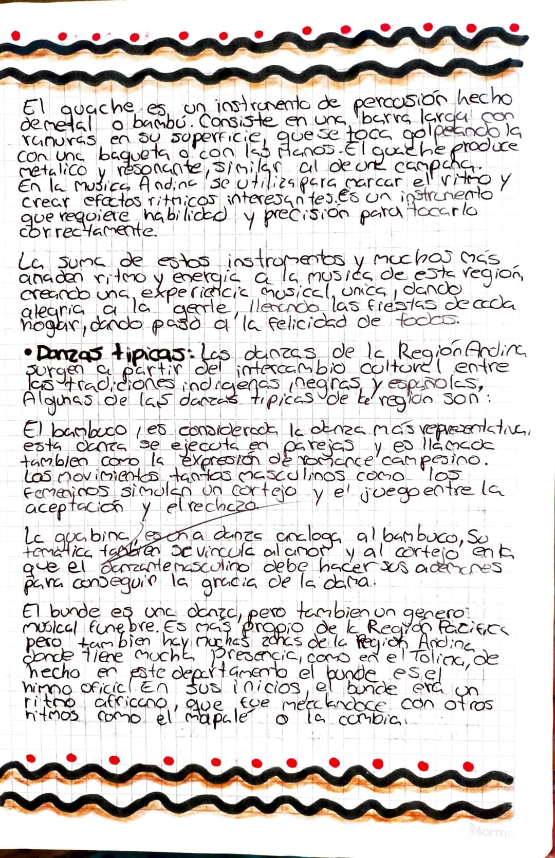 REGIÓN
ANDINA
* Tradiciones de la Región Andina: Esta region
del pais caracteriza por su vibrante,
colorido, folklore que se ha mantenido du
