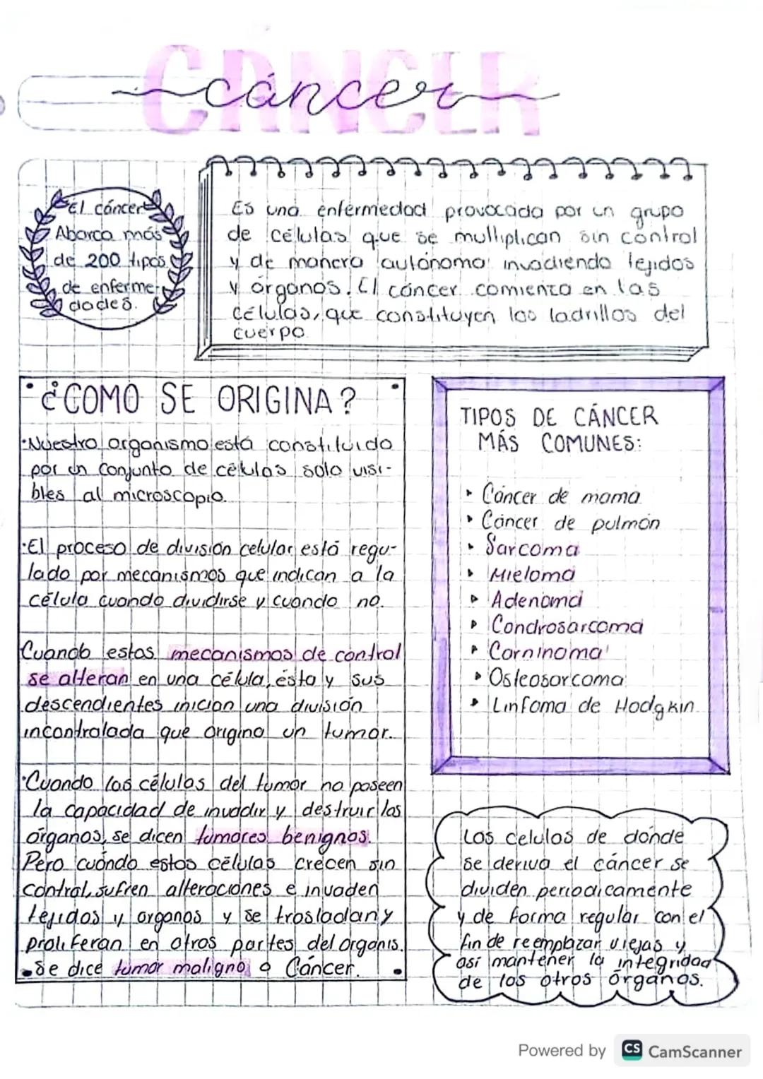 - el cáncer
- Aborco más
- de 200 tipos
- de enferme
- dades.

# cáncer

Es una enfermedad provocada por un grupo
de células que se multipli